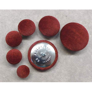 Polsterknöpfe mit Mikrofaser Bordeaux