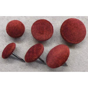 Polsterknöpfe mit Mikrofaser Bordeaux