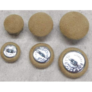 Polsterknöpfe mit Mikrofaser Tüffel